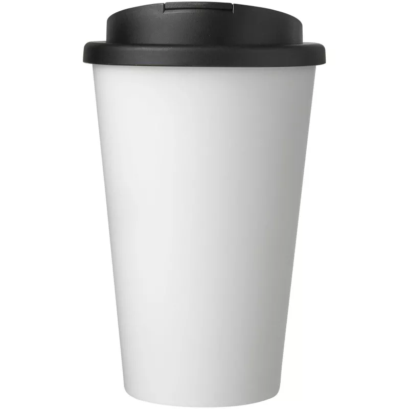 Americano® 350 ml tumbler with spill-proof lid - Biały-Czarny (21069500)