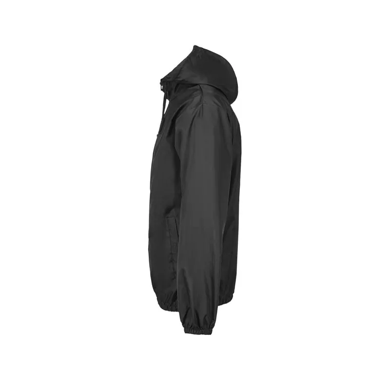 Wiatrówka unisex wodoodporna z kapturem Sol's SHIELD - Czarny (S04758-BK)
