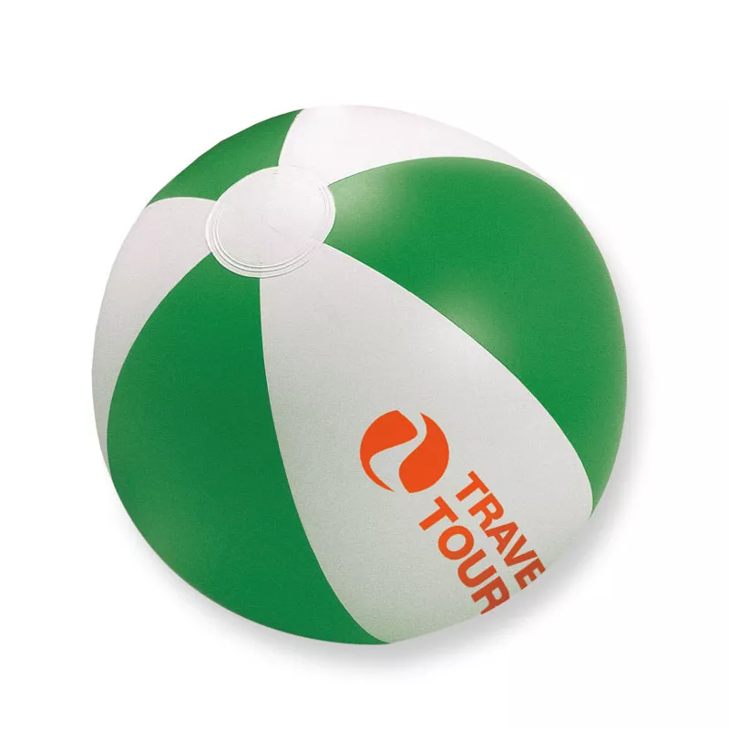 Piłka plażowa dmuchana z PVC 23,5 cm PLAYTIME - Zielony (IT1627-09)