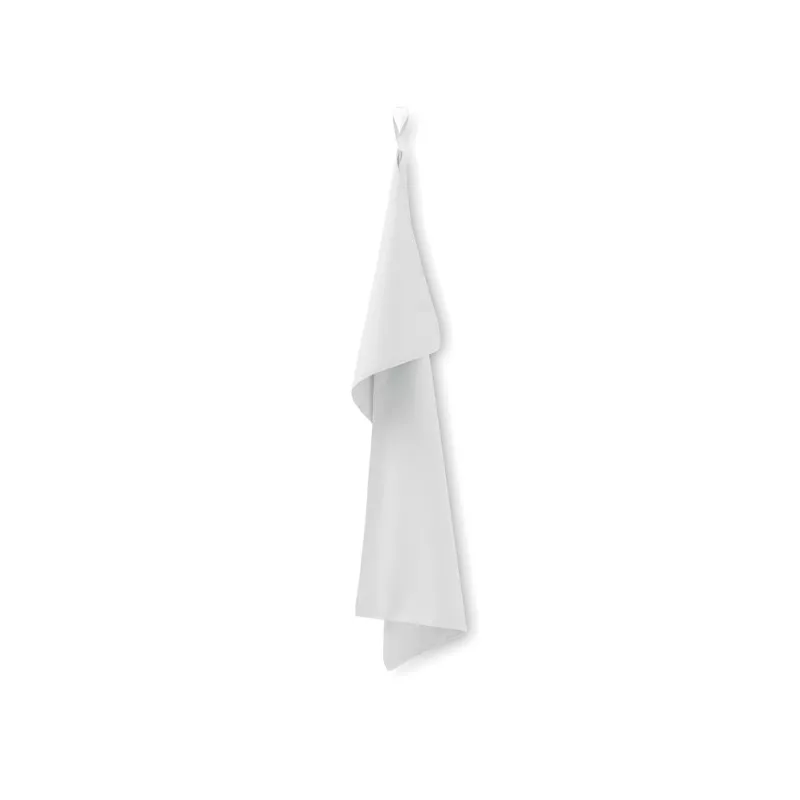 Ręcznik sportowy z mikrofibry 50x100 cm ATOLL 50 - Bialy (MO2761-06)