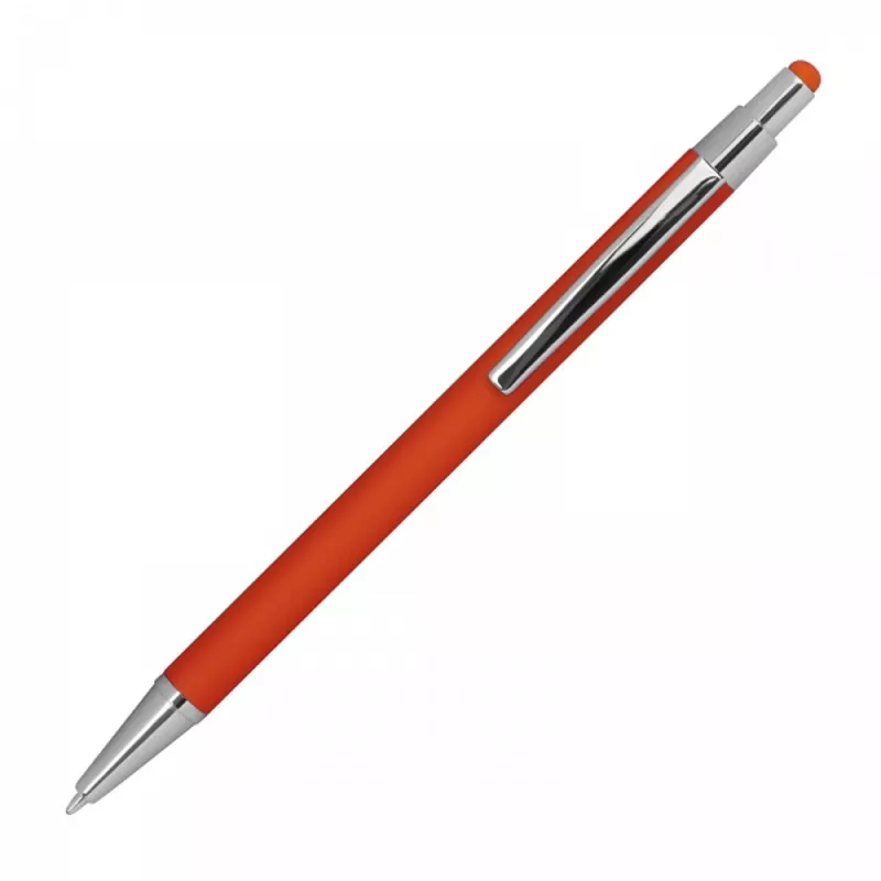 Długopis metalowy touch pen soft touch PAULA - pomarańczowy (1096410)