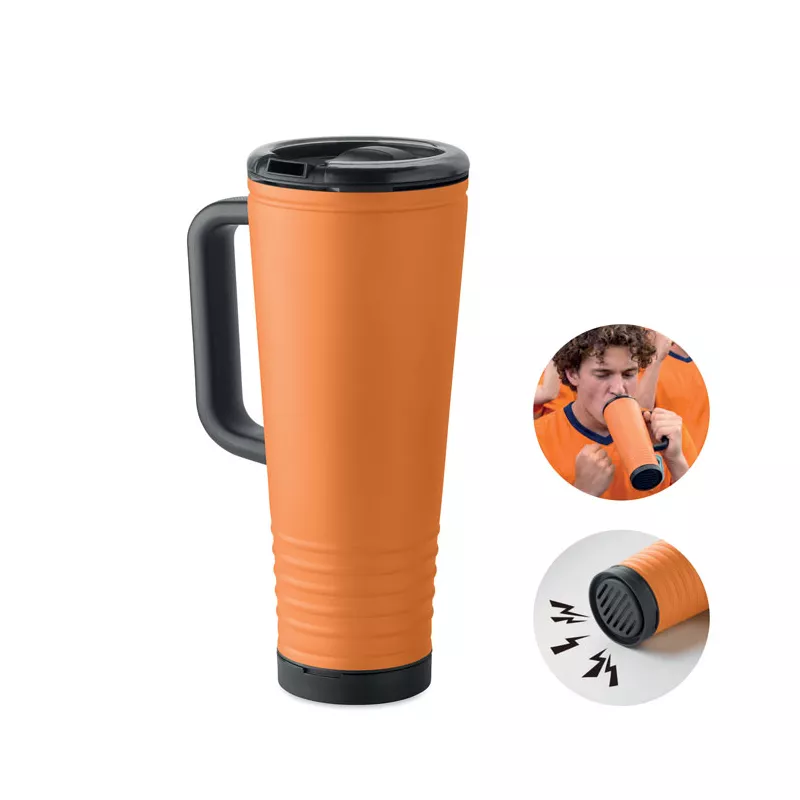 Kubek termiczny dwuścienny 700 ml HOWLER CUP - Pomaranczowy (MO2995-10)