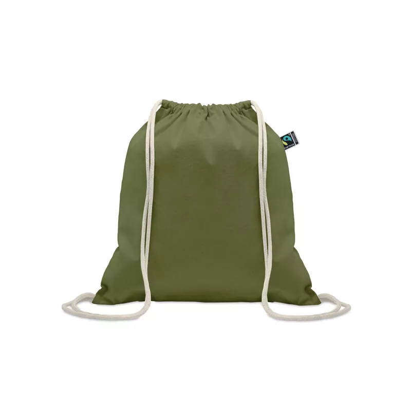 Worek Fairtrade 180 g/m² OSOLE DRAW COLOUR - Ciemnozielony (MO2591-60)