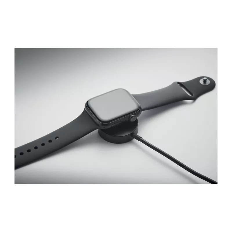 Kabel do ładowania 4 w 1 z ładowarką zegarka BULE - Czarny (MO2451-03)