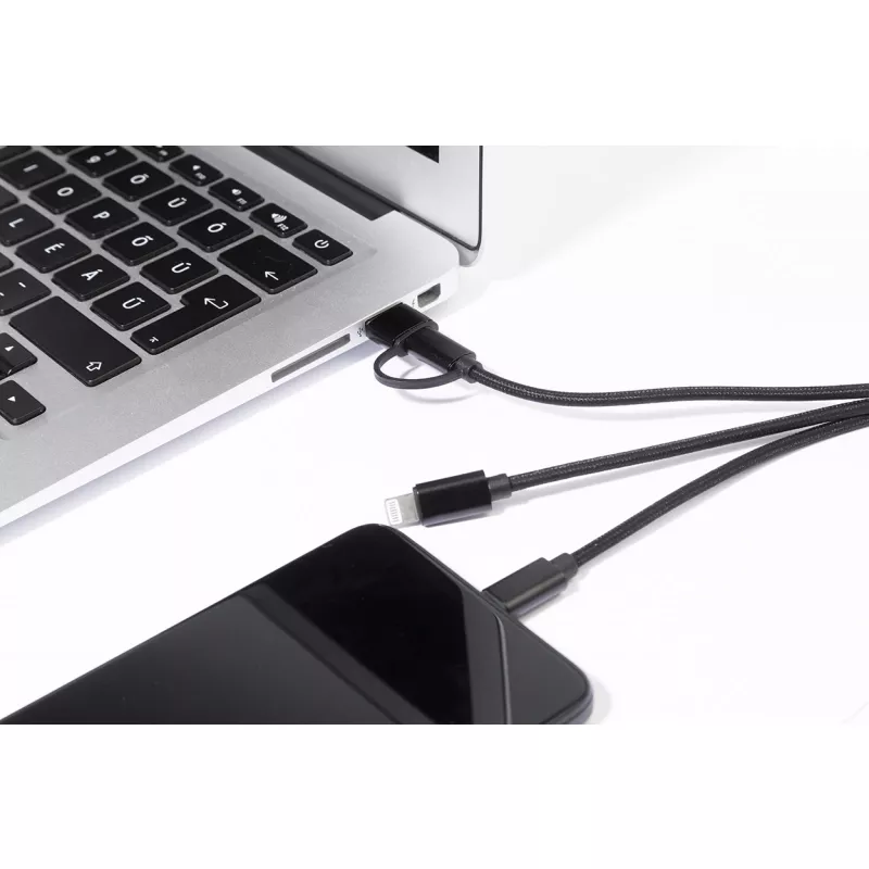 Rafob brelok kabel ładujący USB - czarny (AP864127-10)