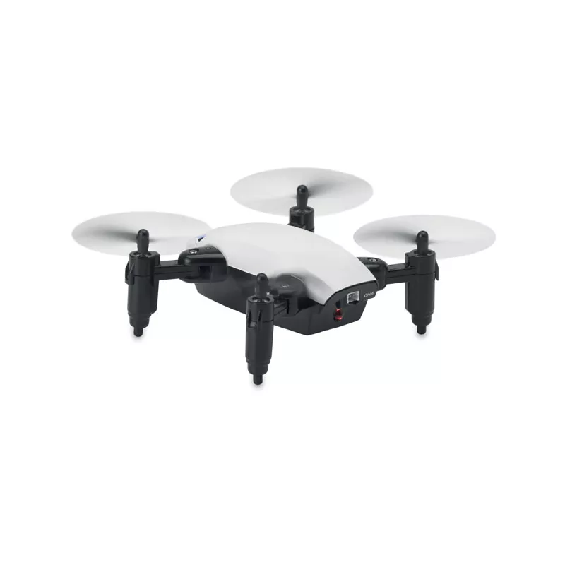 Dron składany z kamerą Wi-Fi DRONIE - Bialy (MO9379-06)