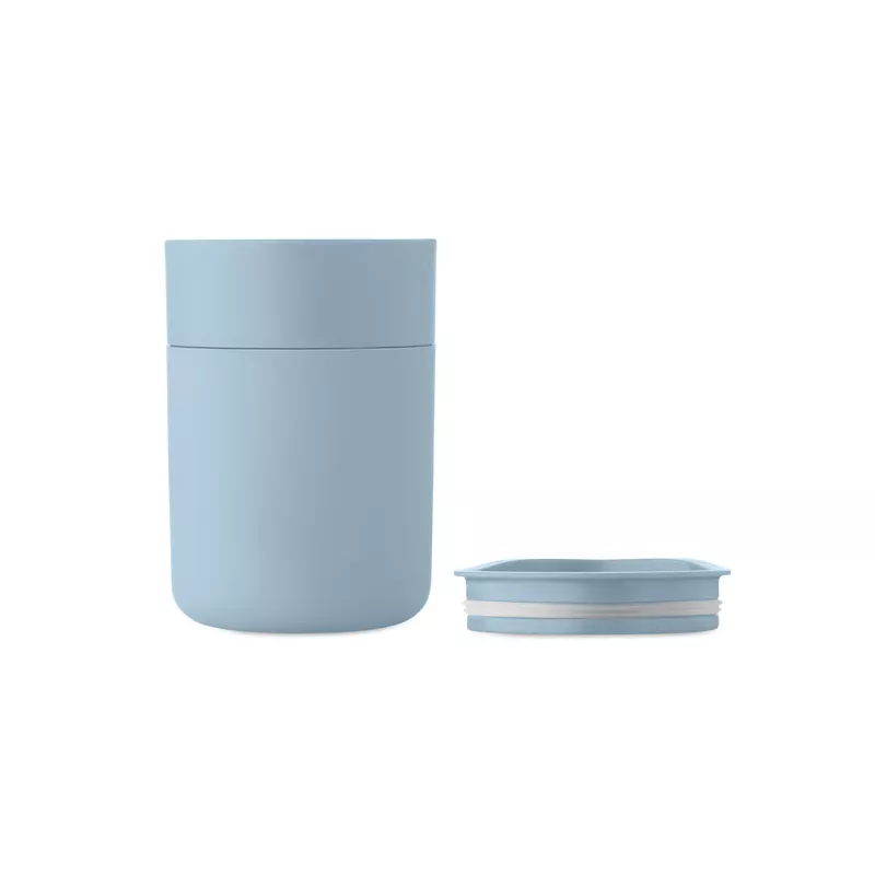 Kubek z PP z silikonową osłoną 330 ml GOBLET - Baby Blue (MO2773-66)