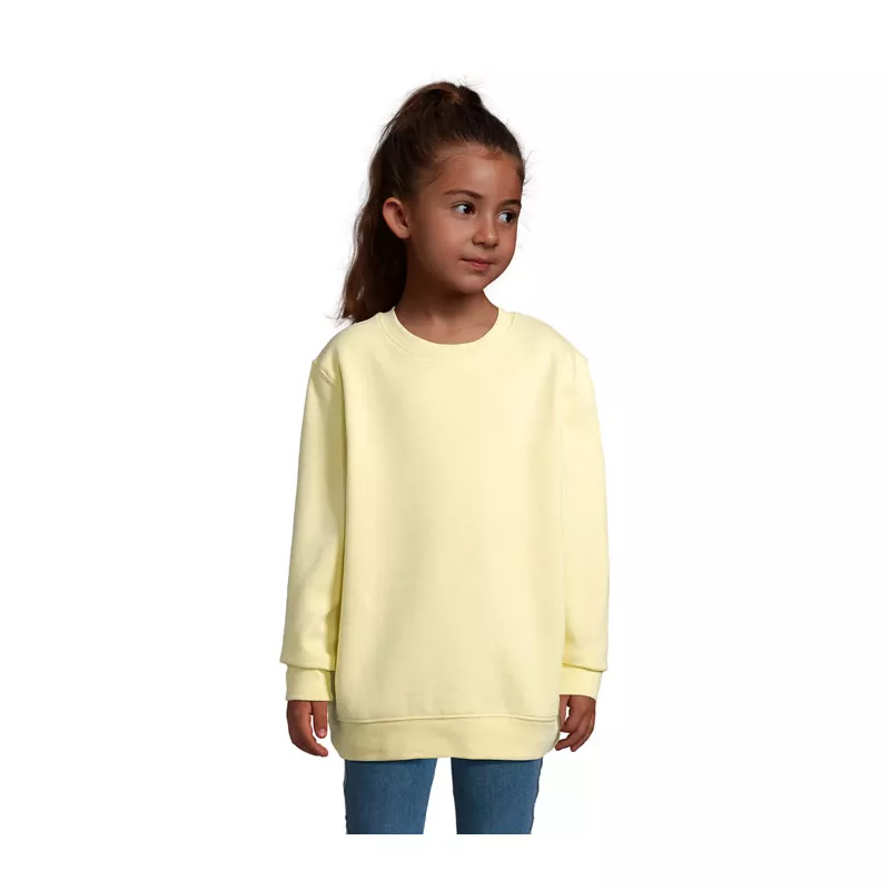 Bluza dziecięca bez kaptura Sol's COLUMBIA KIDS - Jasno Żółty (S04239-LY)