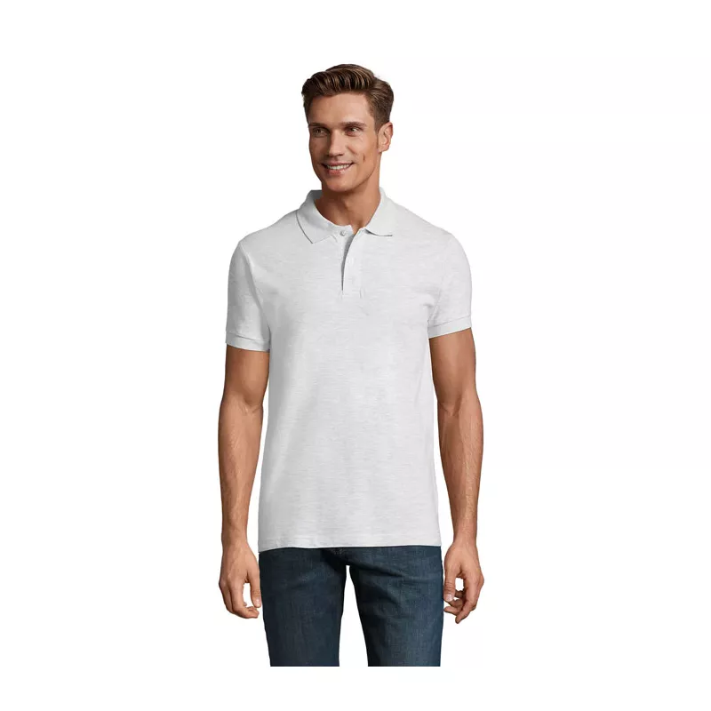 Koszulka polo męska piqué 180 g/m² Sol's PERFECT MEN - Popiól (S11346-AS)