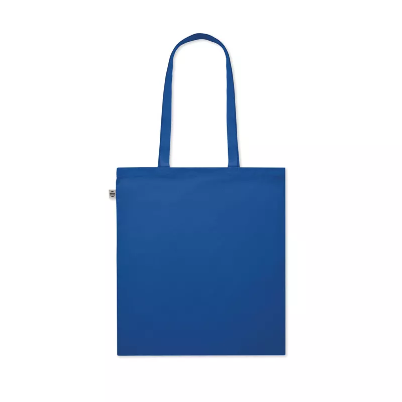 Torba na zakupy z bawełny organicznej 180 g/m² ONEL - Niebieski (MO6711-37)