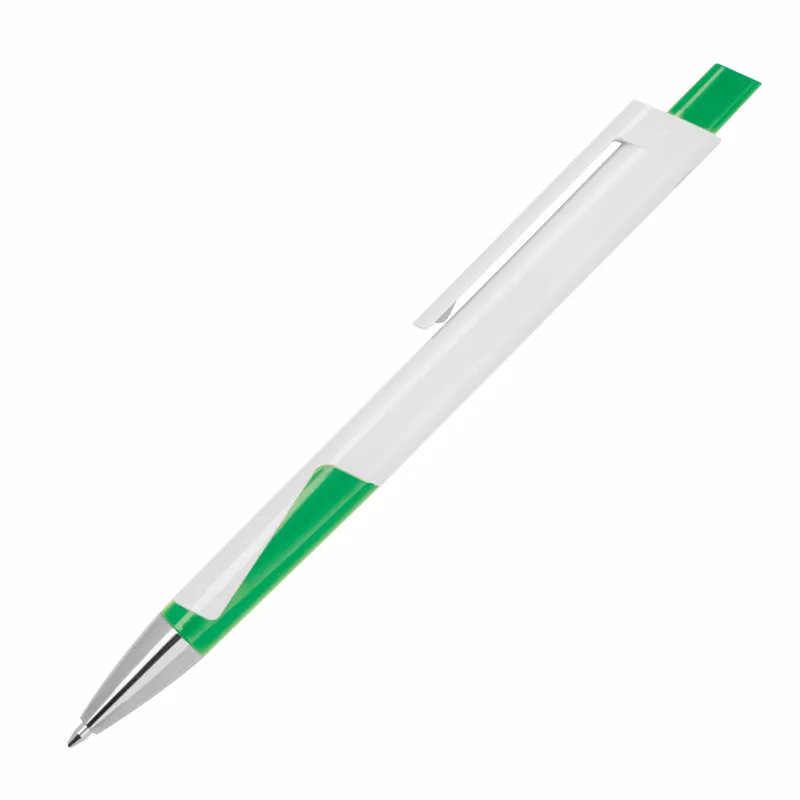 Długopis z ABS z recyklingu MAJA - zielony (1547109)