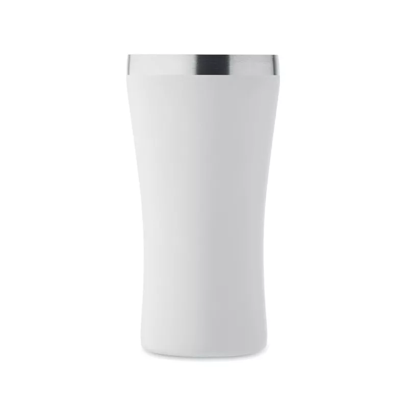 Kubek termiczny ze stali z recyklingu 160 ml OZ - Bialy (MO2326-06)