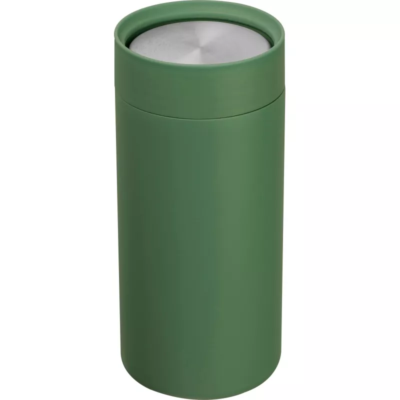 Kubek termiczny stalowy z recyklingu LE PORT MoLu 360 ml - oliwkowy (535319)