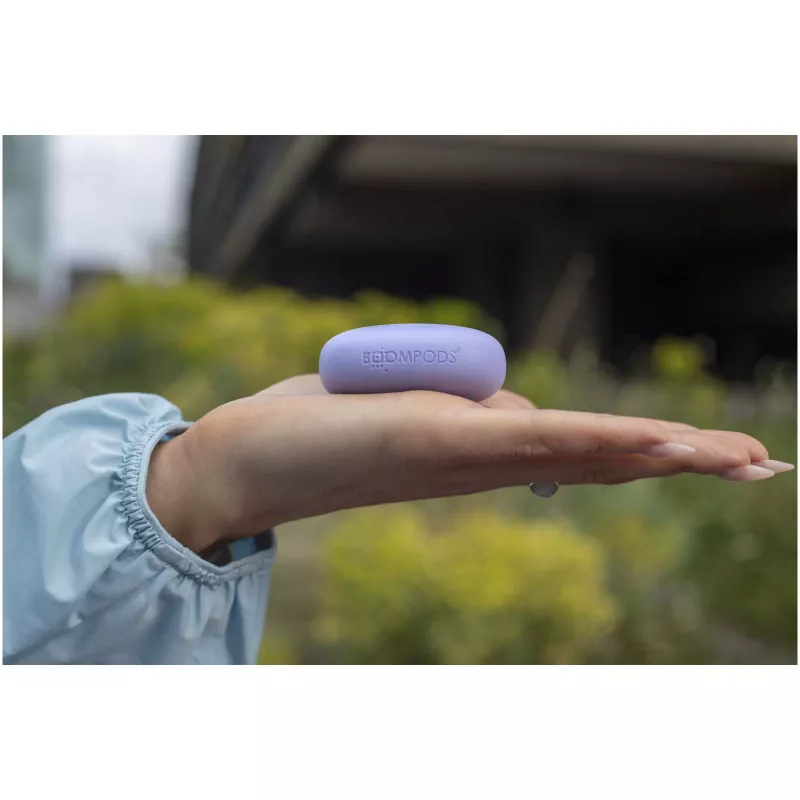 Boompods Echowave True Wireless - bezprzewodowe słuchawki douszne - Jasny fioletowy (12082535)