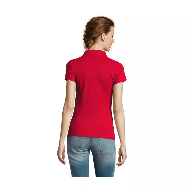 Koszulka polo damska 200 g/m² Sol's PRIME WOMEN - Czerwony (S00573-RD)