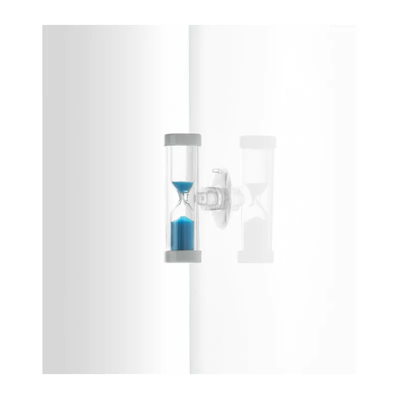Klepsydra prysznicowa z przyssawką QUICKSHOWER - Niebieski (MO9211-04)