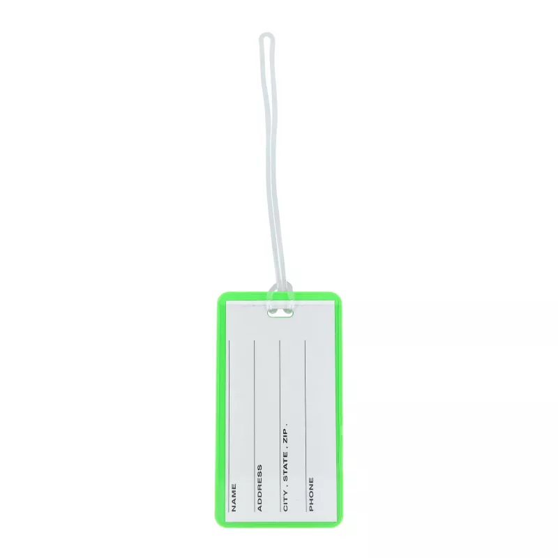 Zawieszka na bagaz - jasnozielony (LT90411-N0032)