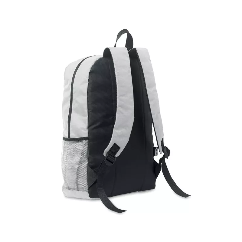 Plecak RPET 600D ze sznurkiem HIGE - Bialy (MO2491-06)