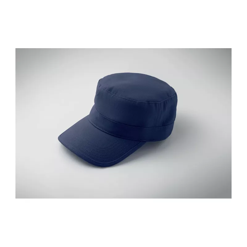 Czapka wojskowa bawełniana 260 g/m² FIELD - Niebieski (MO2867-04)