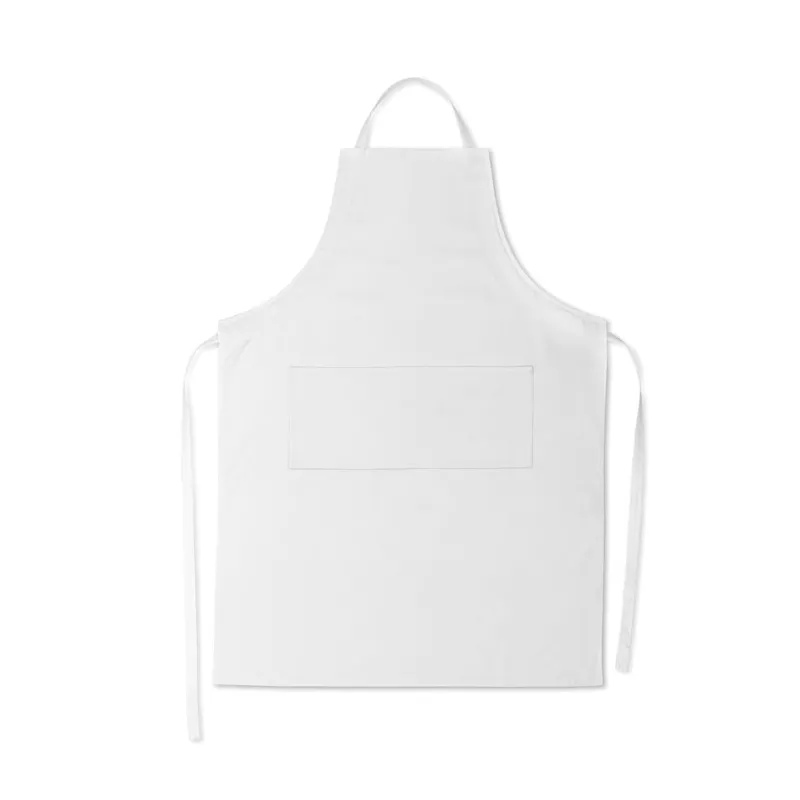 Fartuch kuchenny 190 g/m² FITTED KITAB GRANADA - Bialy (MO8441-06)