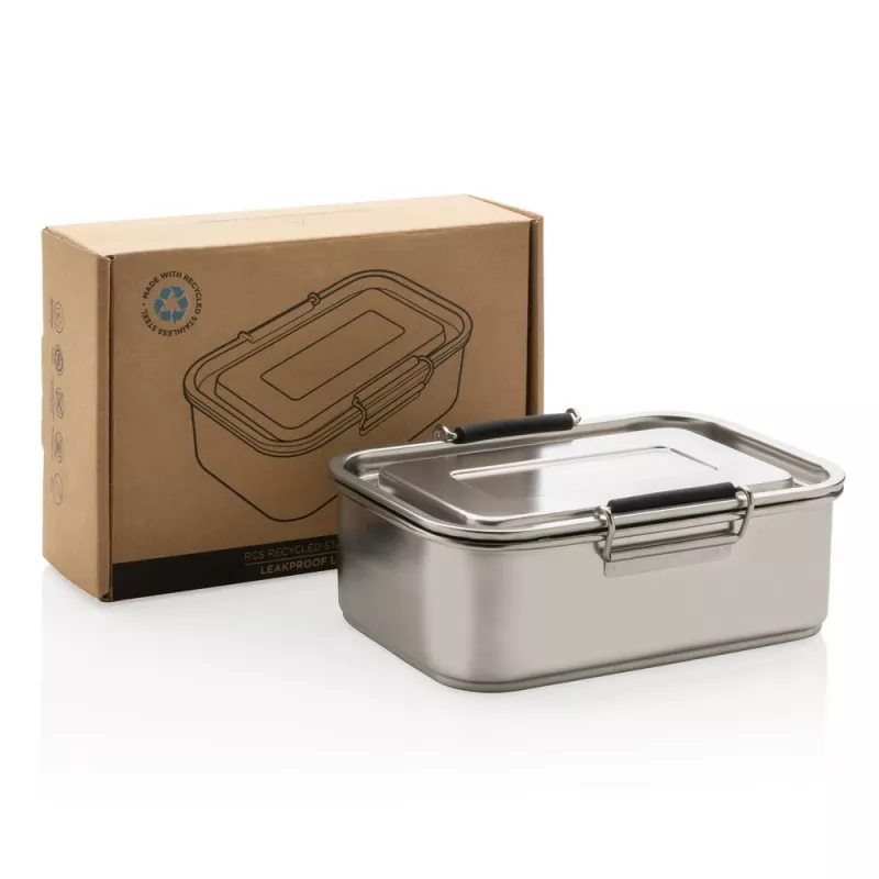 Pudełko śniadaniowe 1 L - silver (P269.082)