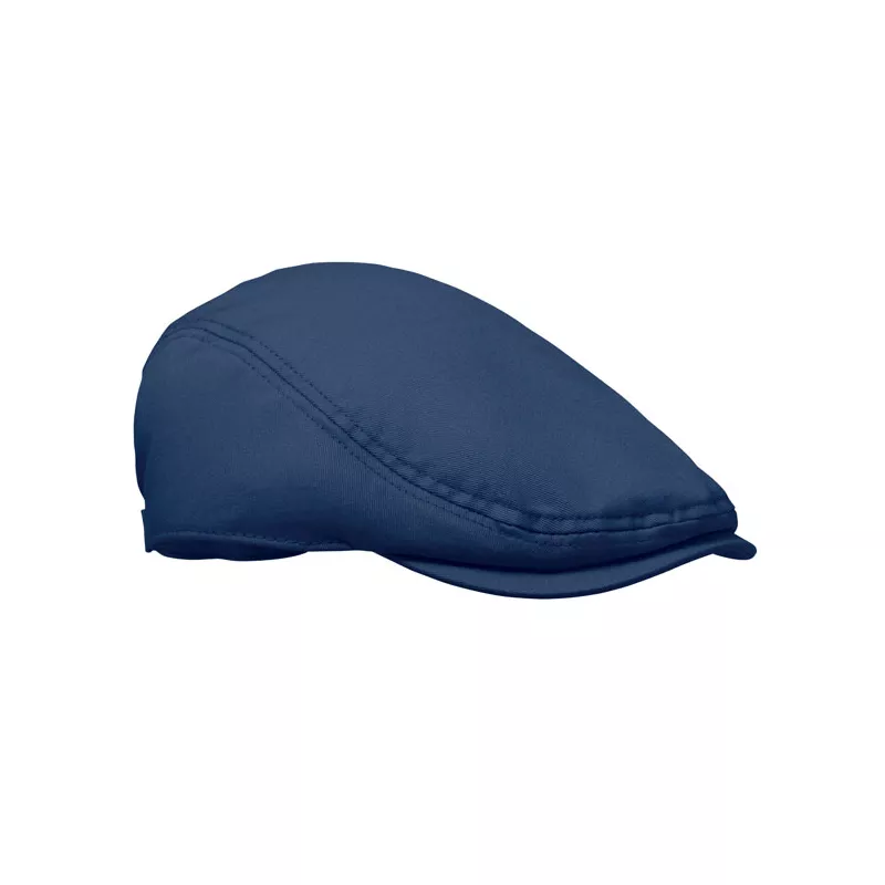 Czapka kaszkiet z bawełny twill 235 g/m² FLAT PEAK - Niebieski (MO2850-04)