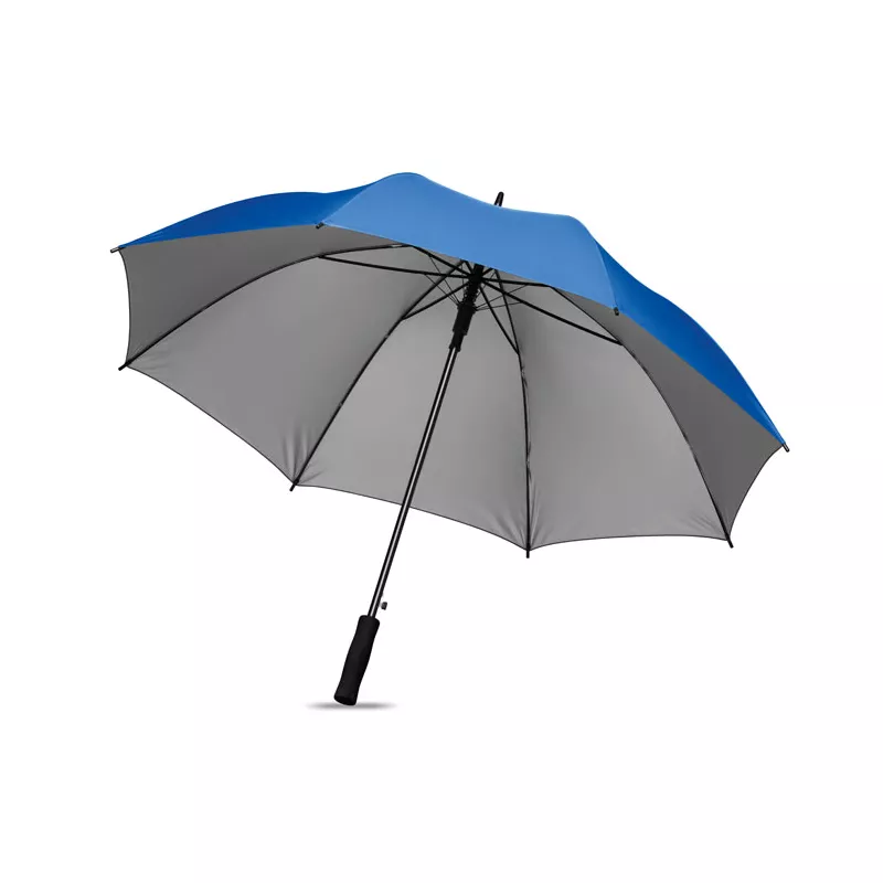 Parasol automatyczny 27" ze srebrną powłoką SWANSEA+ - Niebieski (MO9093-37)