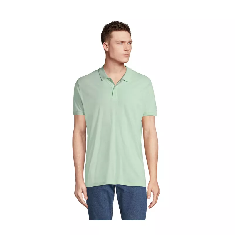 Polo męskie organiczne 170 g/m² Sol's PLANET MEN - Frozen Green (S03566-GN)
