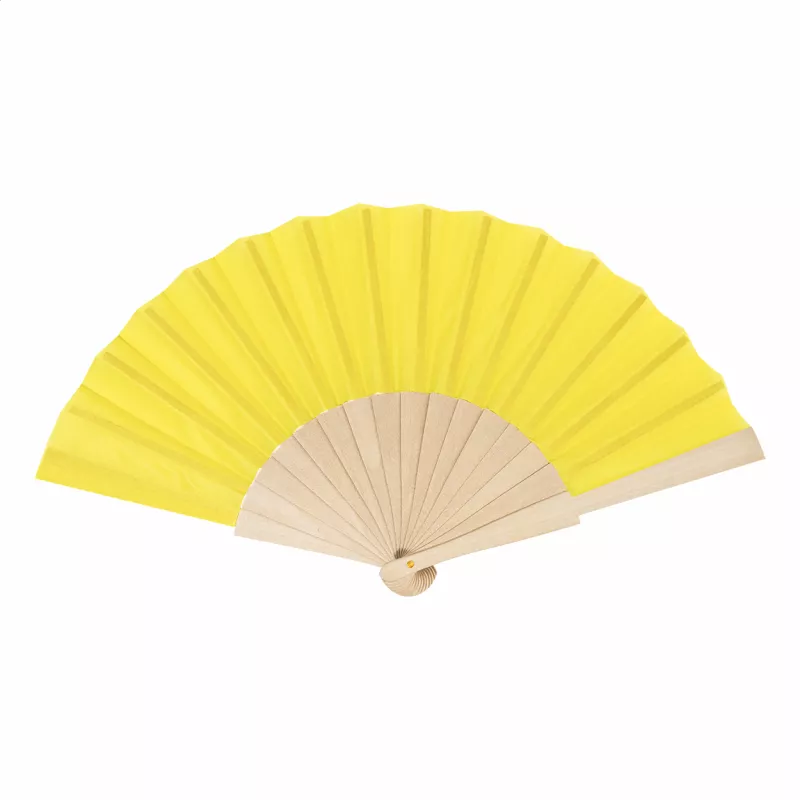 Solana wachlarz RPET - żółty (AP800617-02)