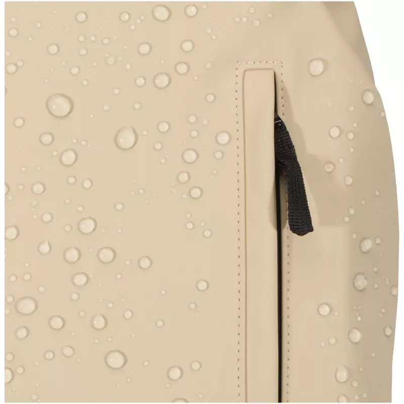 Resi Plus plecak na 15-calowego laptopa o pojemności 18 l z recyklingu, z certyfikatem GRS i zabezpieczeniem przed kradzieżą - Oatmeal (13010907)