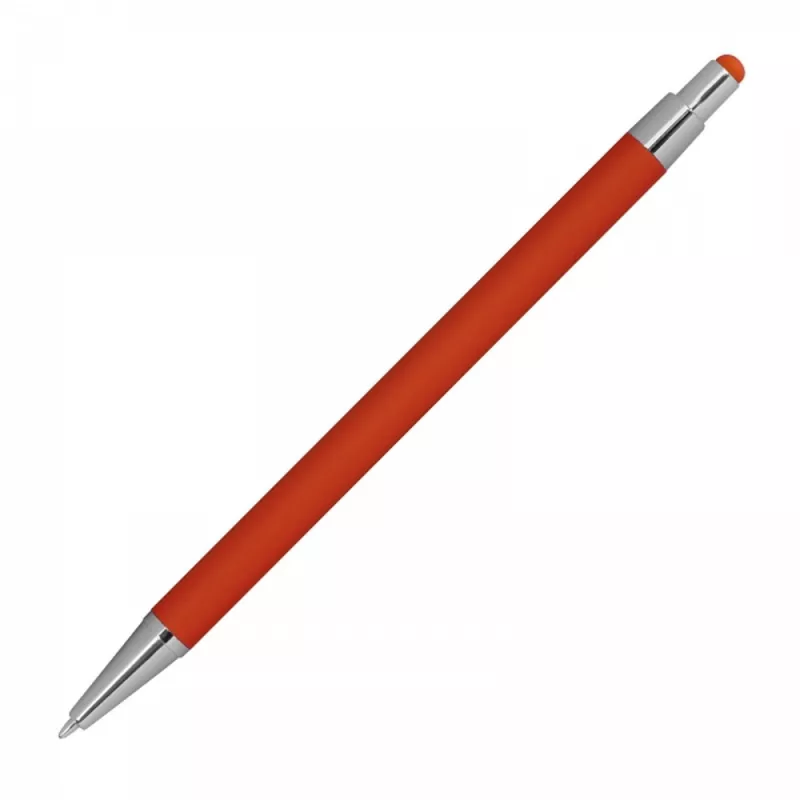 Długopis metalowy touch pen soft touch PAULA - pomarańczowy (1096410)