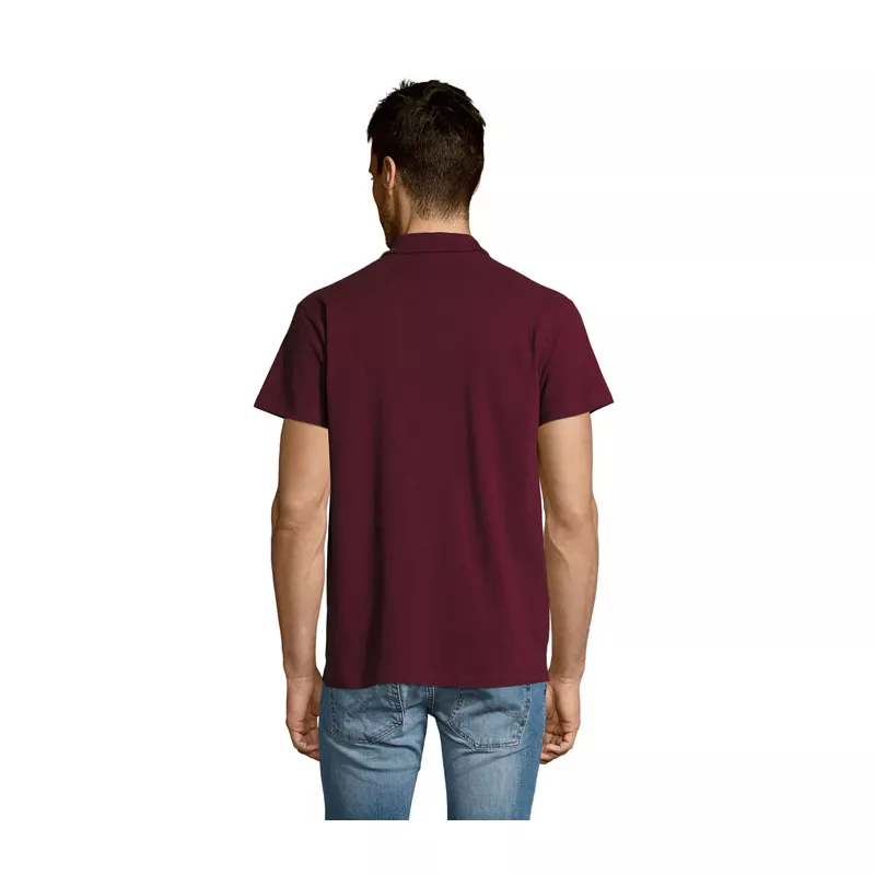 Koszulka polo męska piqué 170 g/m² Sol's SUMMER II - Burgundy (S11342-BG)