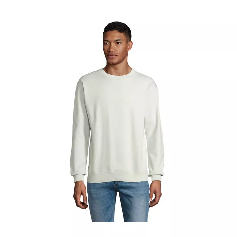 Bluza unisex bez kaptura 280 g/m² Sol's COLUMBIA - Creamy Green (S03814-CI)