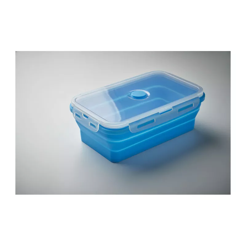 Lunchbox składany silikonowy 1200 ml KOLAPSO - Baby Blue (MO2549-66)