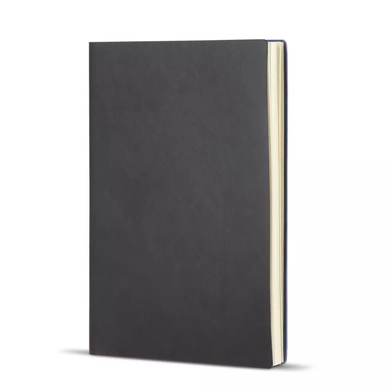 Notatnik Yuzu z miękką okładką Thermo A5 - czarno / niebieski (LT92091-N0211)
