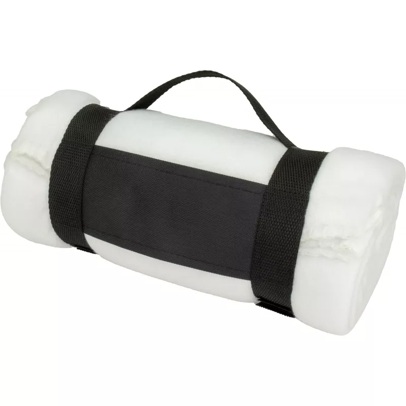 Koc z polaru 170 g/m² GIANFRANCO - biały (6690206)