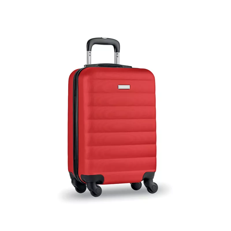 Walizka twarda 20" z ABS na 4 kółkach BUDAPEST - Czerwony (MO9178-05)