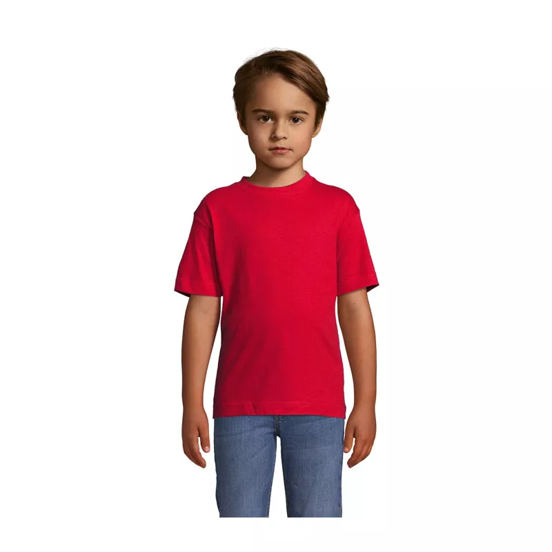 Koszulka dziecięca 150 g/m² Sol's REGENT KIDS - Czerwony (S11970-RD)