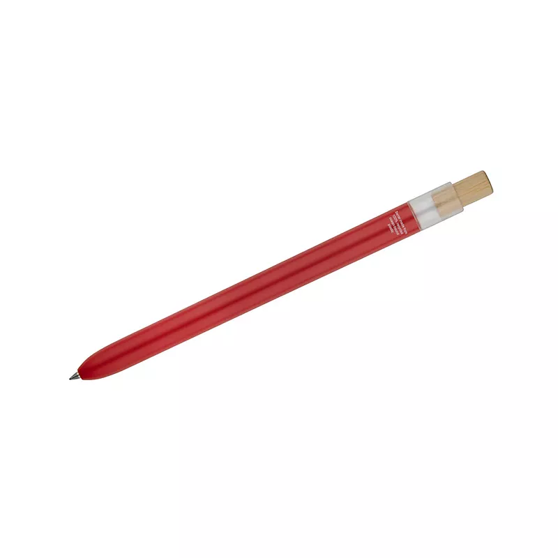 Długopis z odpadów ocean bound OCEANO - czerwony (19740-04)