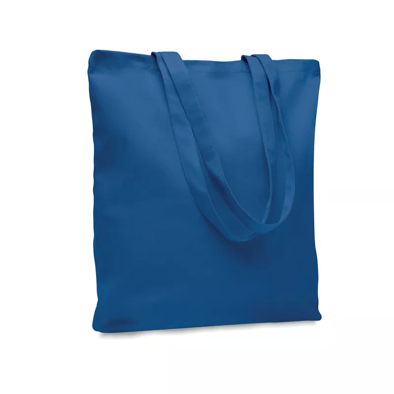 Torba bawełniana na zakupy 270 g/m² RASSA COLOURED - Niebieski (MO6442-37)