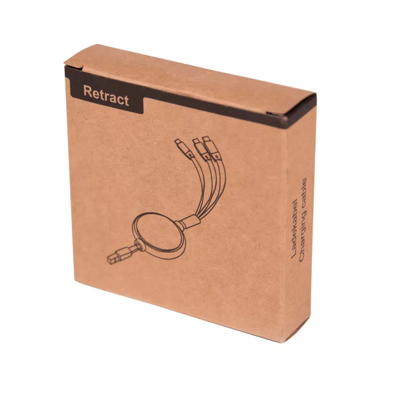 Kabel ładujący RETRACT - czarny (56-1107291)