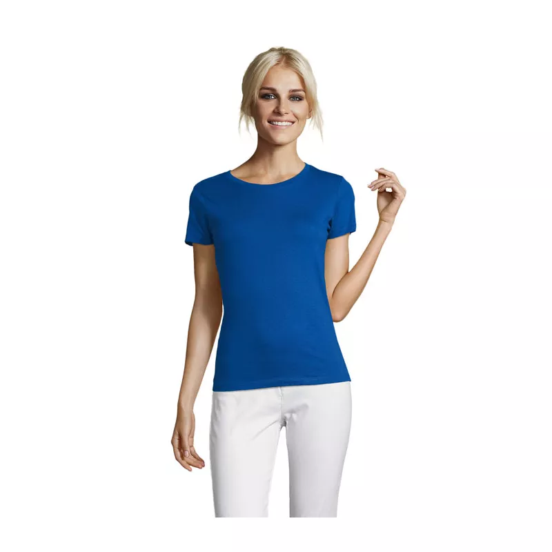 Koszulka damska dopasowana 150 g/m² Sol's REGENT WOMEN - Niebieski (S01825-RB)