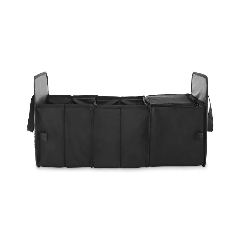 Organizer samochodowy składany z RPET ORGANIZER COOL - Czarny (MO2956-03)