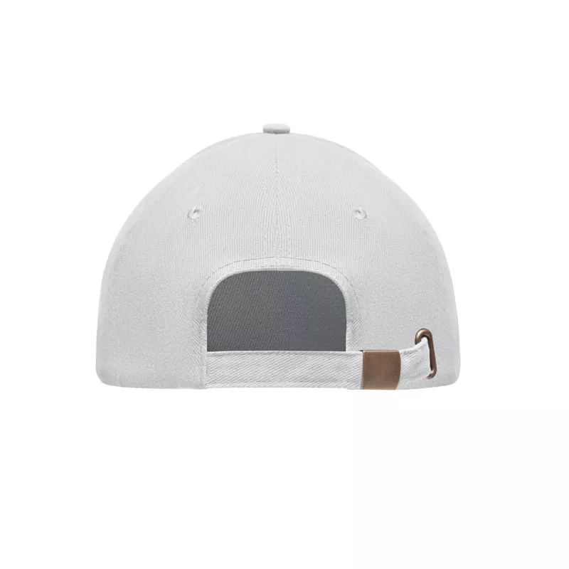 Czapka z daszkiem 6-panelowa 270 g/m² TEKAPO - Bialy (MO9643-06)