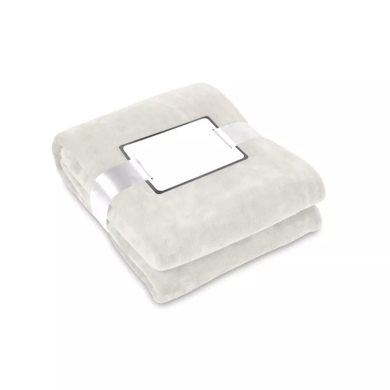 Koc polarowy 120x150 cm 280 g/m² DAVOS - Bezowy (MO9088-13)
