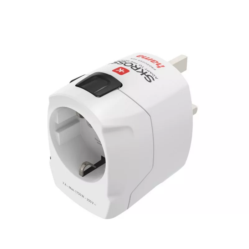 Adapter podróżny Skross for Hama Pro - biały (VH050-02)