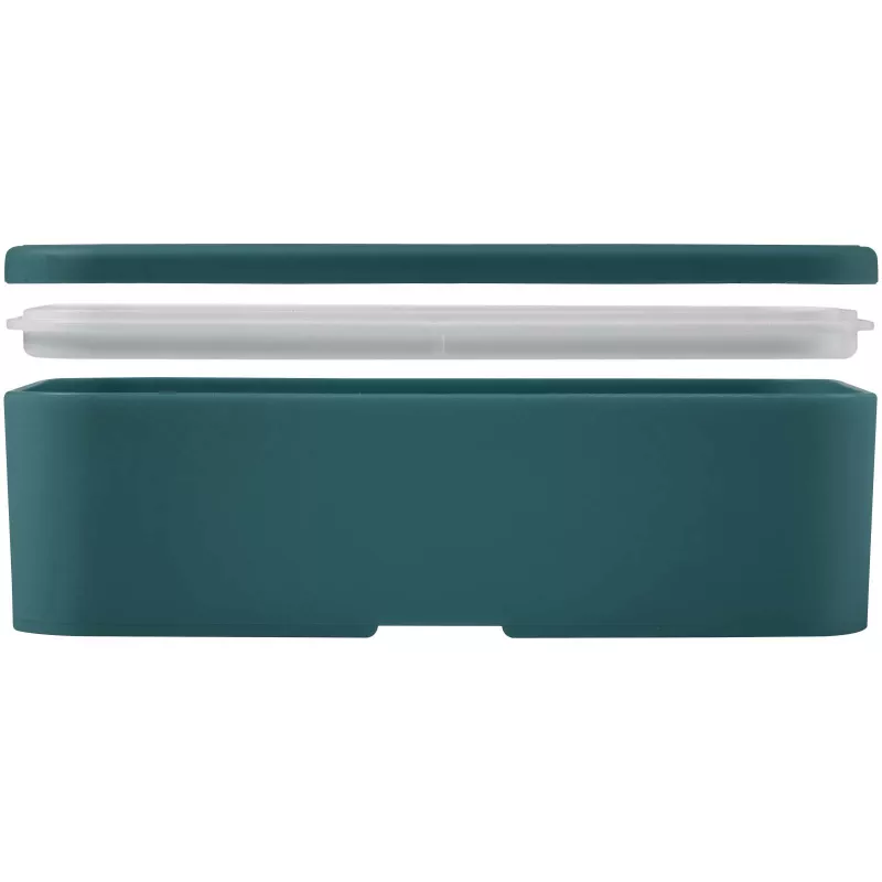 MIYO POP jednopoziomowe pudełko śniadaniowe o pojemności 700 ml - Deep Sea Green (21077864)
