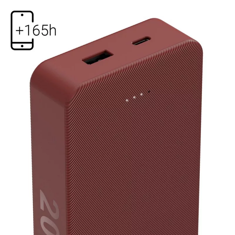 Power bank 20000 mAh Hama Power Pack - czerwony (VH024-05)