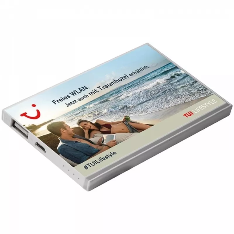 Power bank 2200 mAh PINEVILLE - biały (034606)