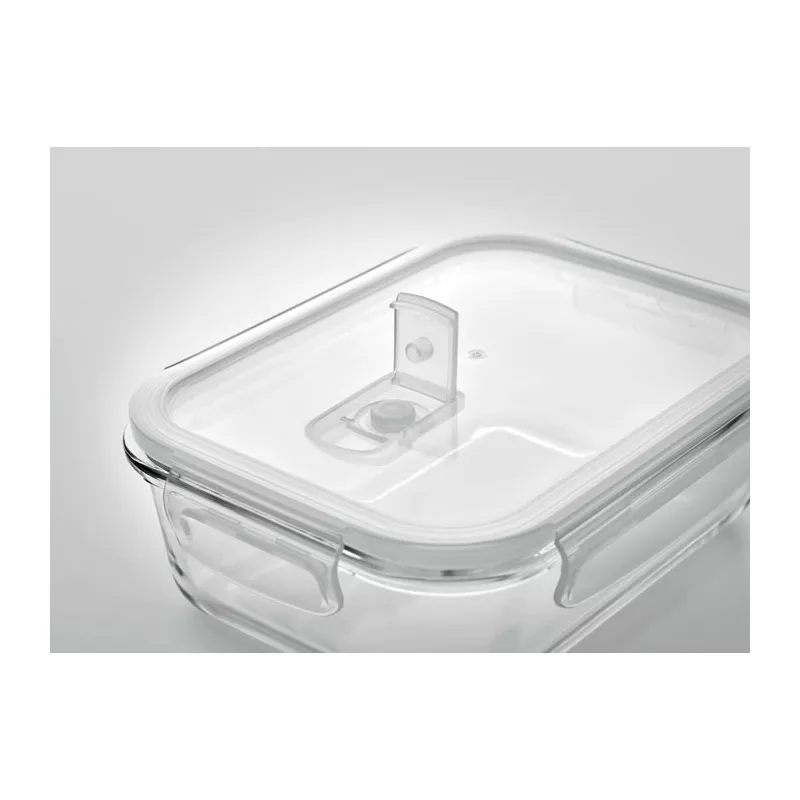 Lunchbox szklany hermetyczny 900 ml PRAGA LUNCHBOX - Przezroczysty (MO9923-22)